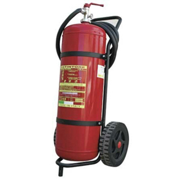 Estintore polvere carrellato da 50 kg