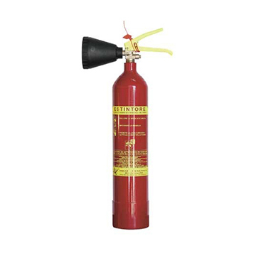 Estintore portatile a cO2 amagnetico 2 Kg